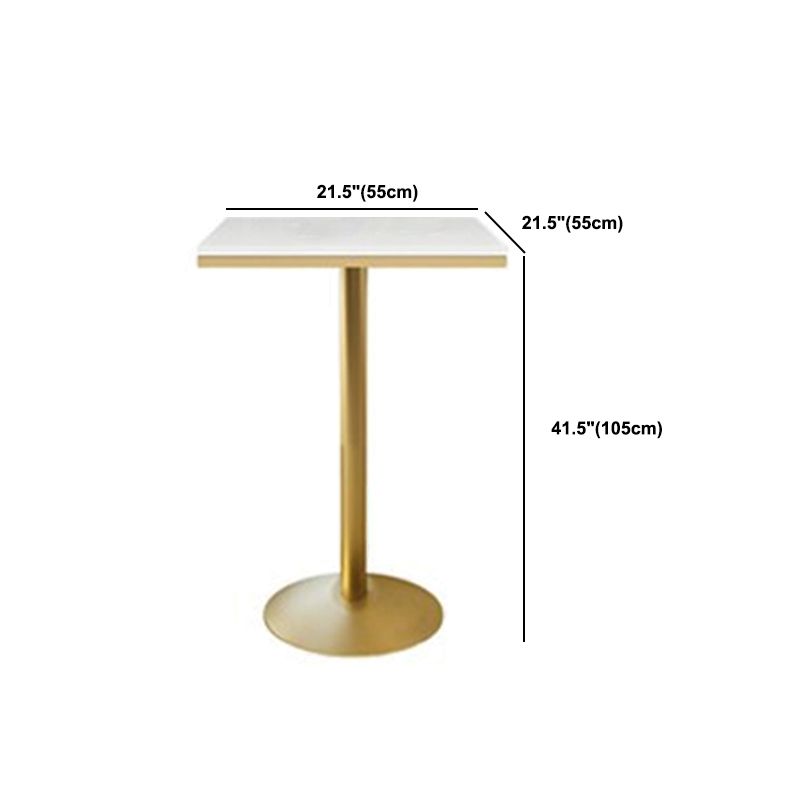 Glam Bar Pub Table Set 1/2/3/5 Pieces Bar Table and Stools for Living Room