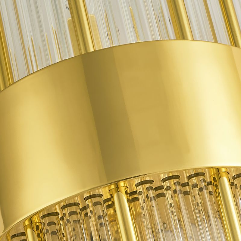 Kristal gearceerde muur sconce verlichting hedendaagse stijl muur gemonteerd verlichtingsarmatuur