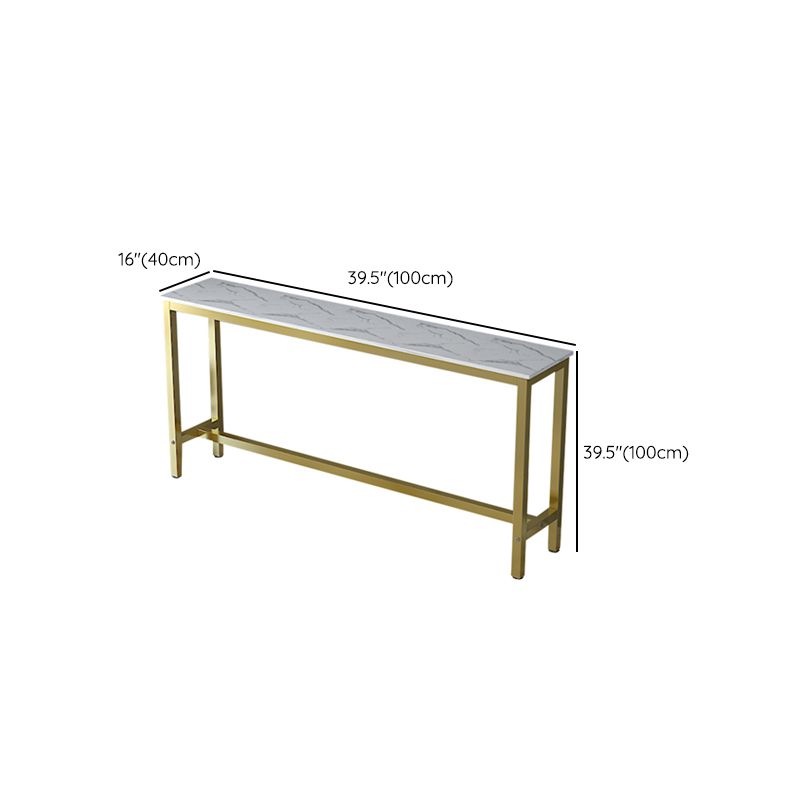 1/4/5 Pcs Manufactured Wood Bar Set with Metal Stools for Small Places