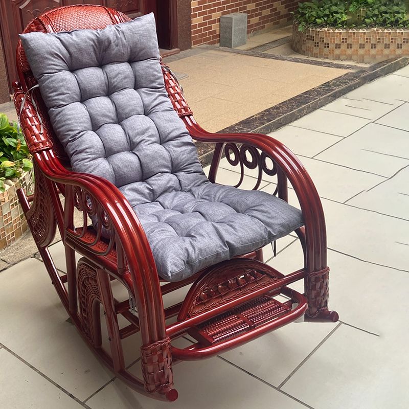 Traditional Recliner Chair Rattan/Wicker Recliner Chair for Living Room