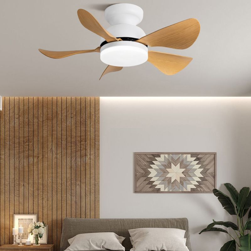 1 illuminazione a ventola leggera Light a soffitto in metallo moderno per camera da letto