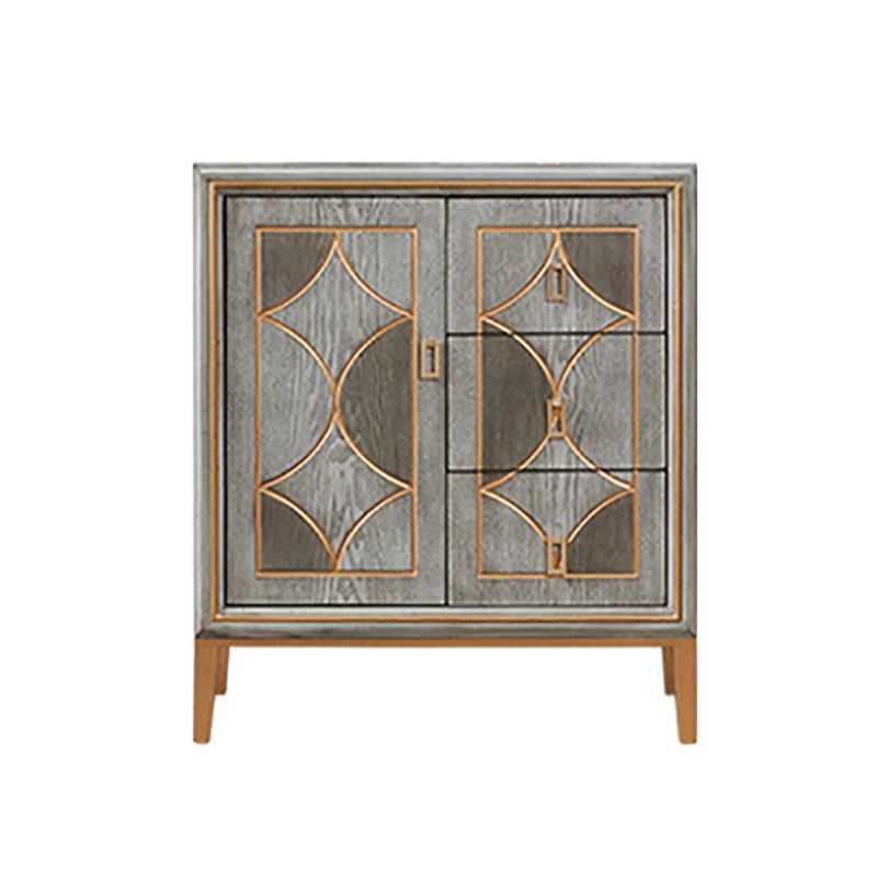 Modern Style Buffet Sideboard for Living Room with Engineered Wood Storage Sideboard