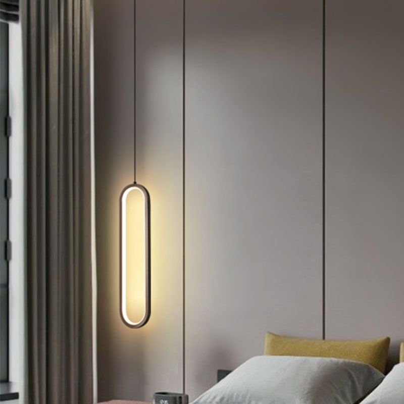 Metall geometrische Deckenhängung Licht moderner Stil 1-Licht-Anhänger Beleuchtungskörper