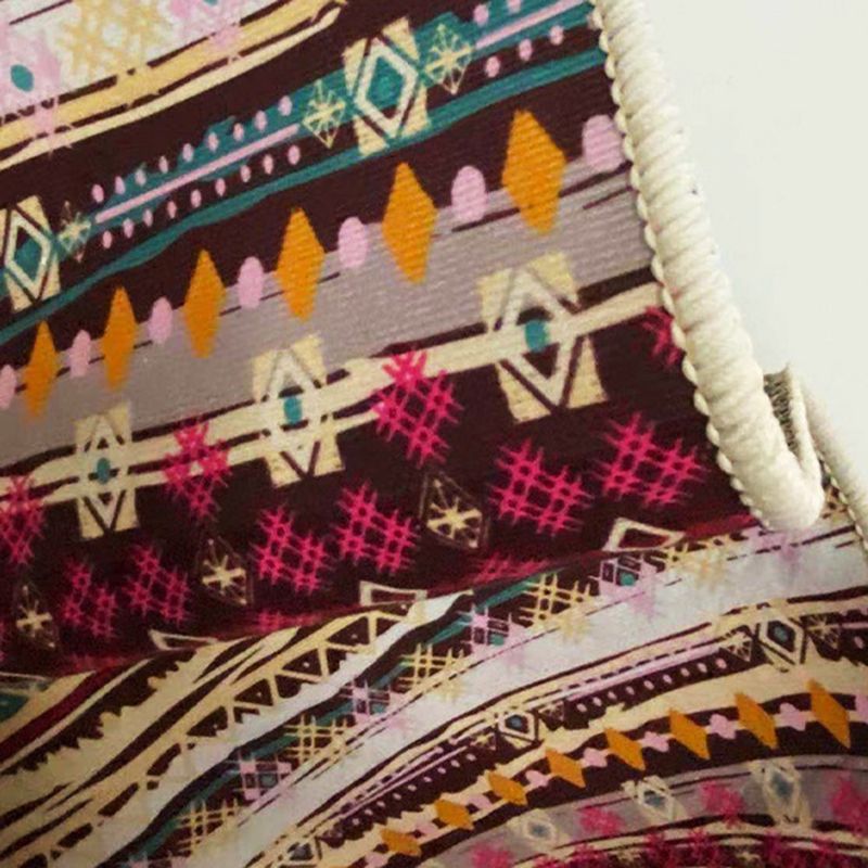 Marokko Area Rug Polyester Tribal Patroon Tapijt Anti-slip achtersteundappert voor thuisdecoratie