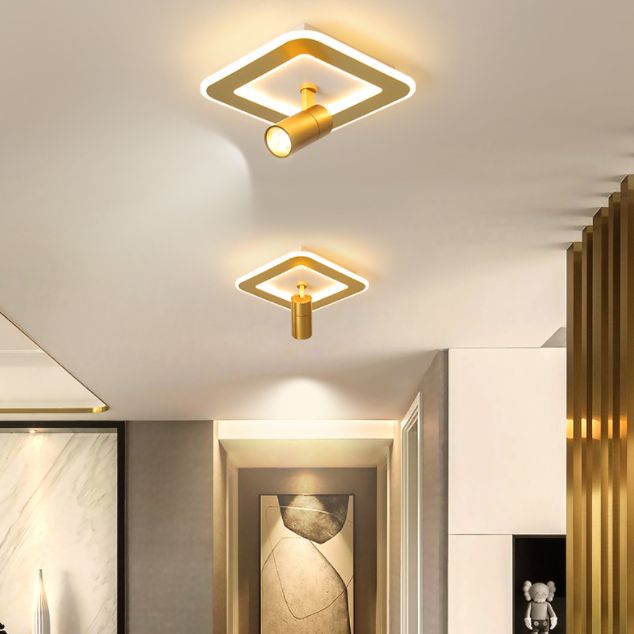 Luminaires encastrés, projecteurs rotatifs, lumière LED pour salon ou Restaurant