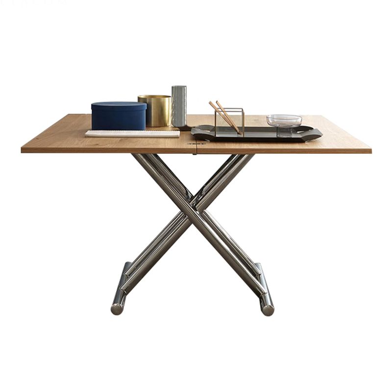 Simplicity Style Dining Site Table Rectangle Wood Folding Furniture