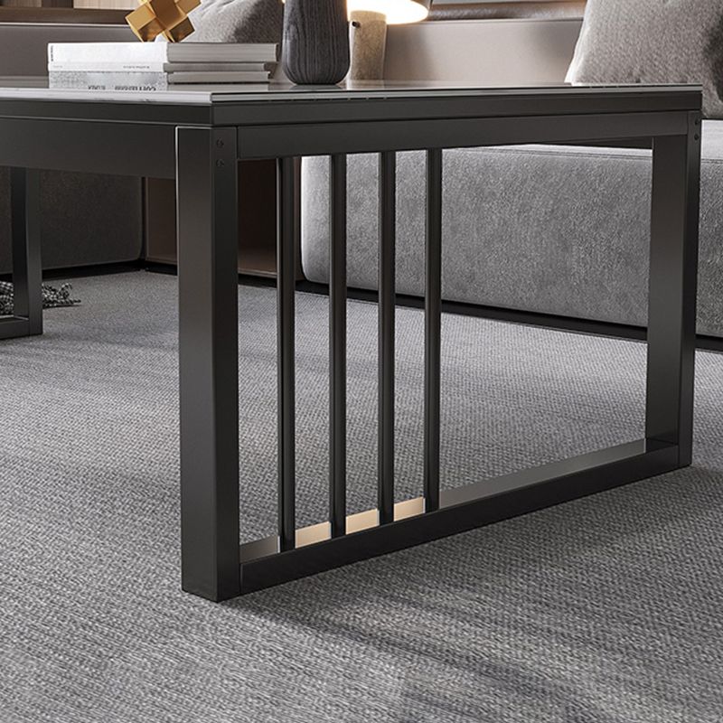 No Distressing Sled Coffee Table Rectangle Slate Single Coffee Table