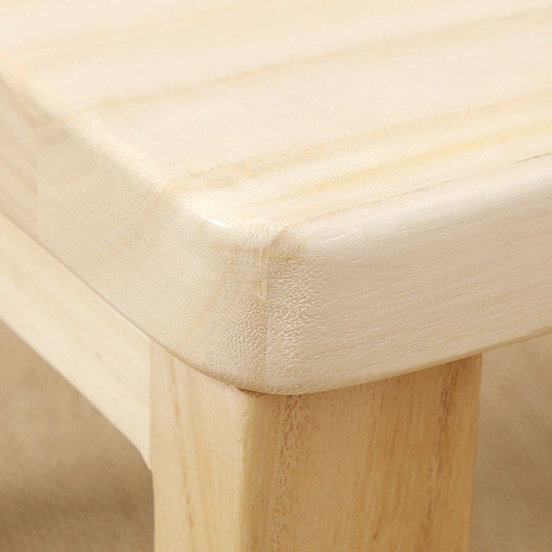 Modern Style Wooden Base Top Rectangular Coffee Table for Apartment