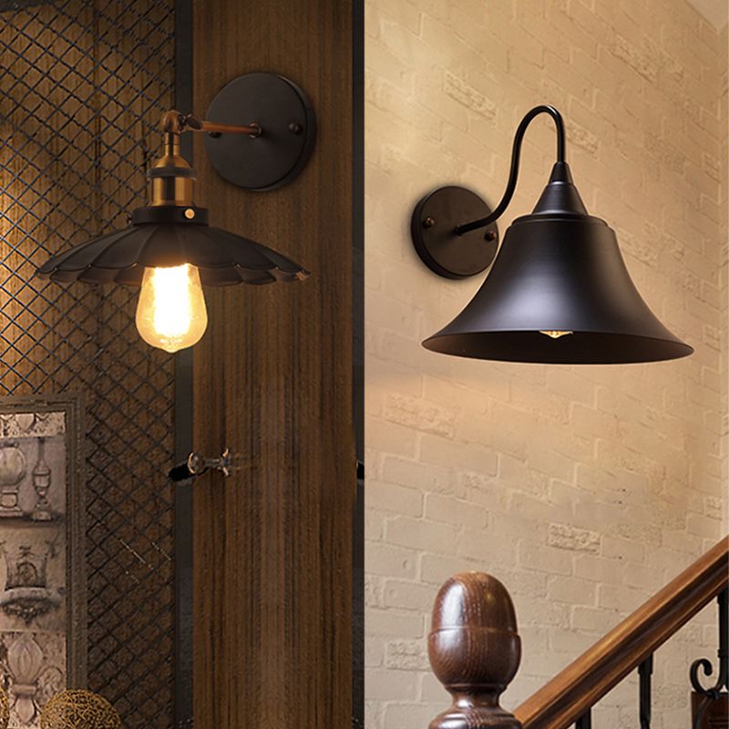 Light Light de luminaire de luminaire à applique industrielle simple pour le restaurant de cuisine