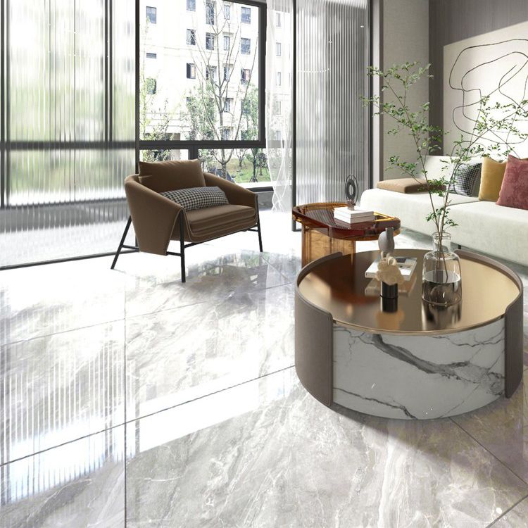 Modern Polished Porcelain Tile Marble Printed Square Floor and Wall Tile