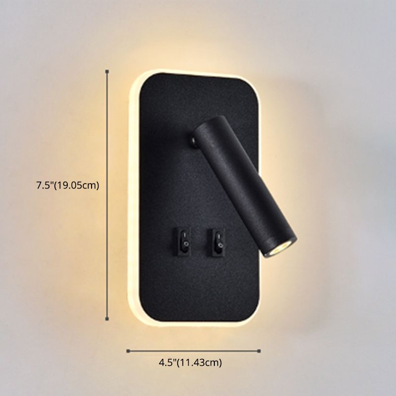 Moderne minimalistische stijl muurlampjes SCONCES Metal 2 lichten SCONCE -lichten voor slaapkamer