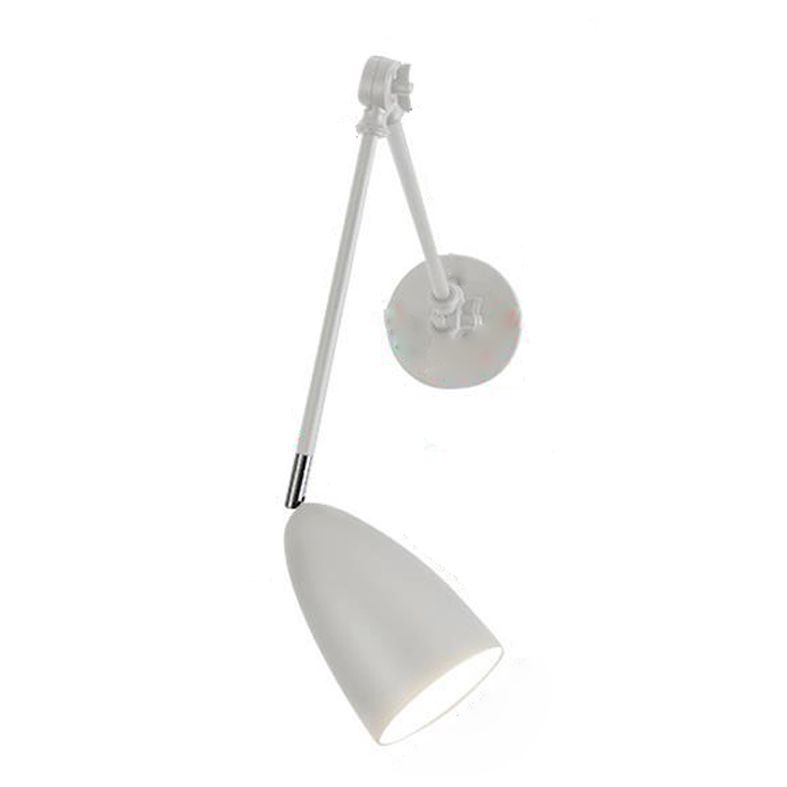 Metall mit einer Kopfwand Leuchte Armleuchte Verstellbares Wandlicht für Lounge -Wohnzimmer