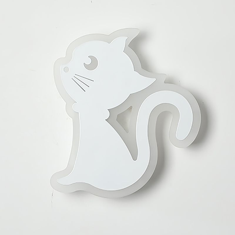 Modern Style Sconce Light Fixture Household Cat Wall Mounted Lamp for Sitting Room