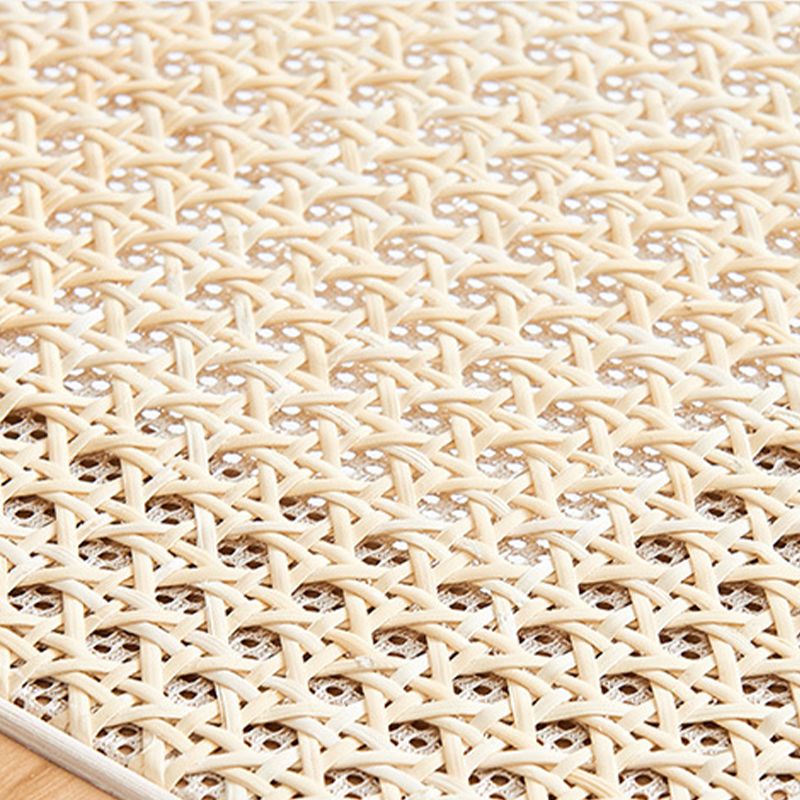 Modern Style Counter Stool Rubberwood Wood Armless Barstool with Footrest