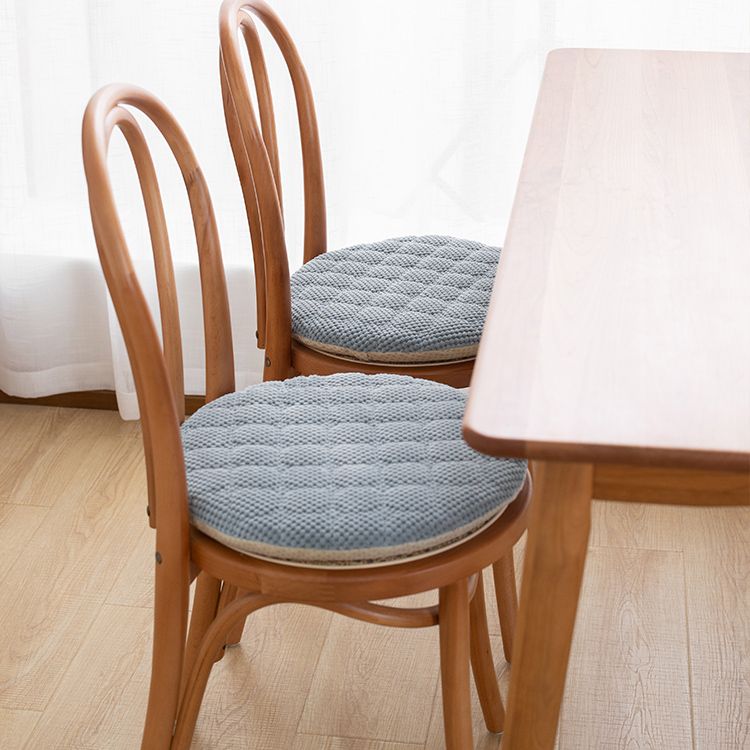 Chaise de salle à manger en bois massif de style traditionnel, chaise latérale à dossier à lattes