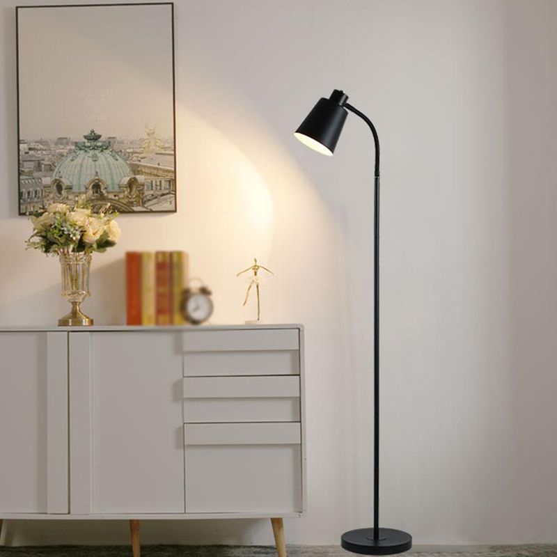 Modern Strip Floor Lamp Metal Colorful 1 Light Floor Light for Living Room