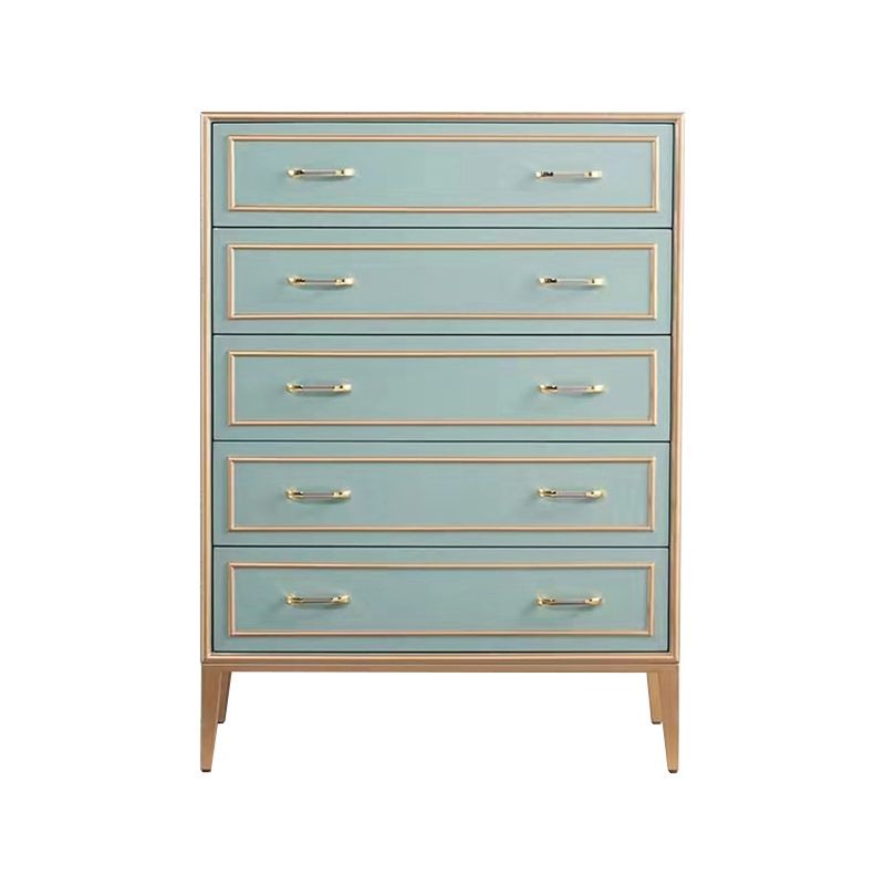 Wooden Dresser Classic Glam Storage Chest Dresser with Drawers