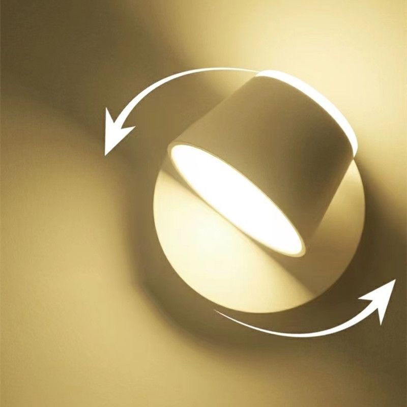 Modern Style Wall Mount Light LED Wall Sconce Light with Plastic for Living Room