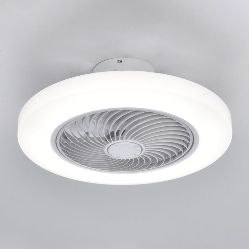 Ceiling Fan Light Minimalist Style Bedroom LED Ceiling Mounted Light