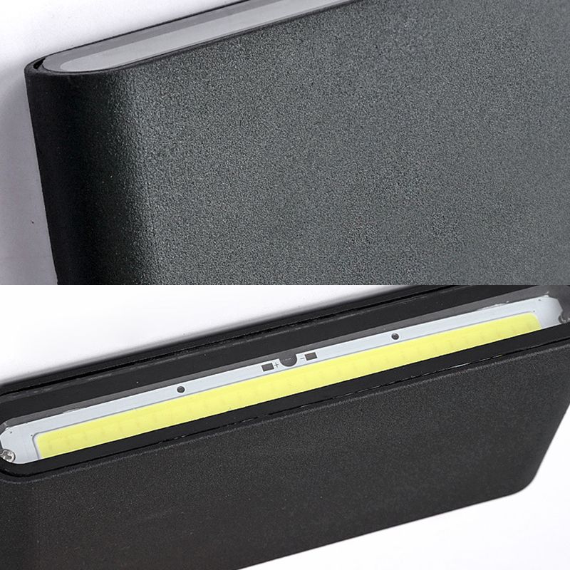 Moderner minimalistischer Stil nach oben und unten LED Wandleuchte Metallwandbeleuchtung für Schlafzimmer