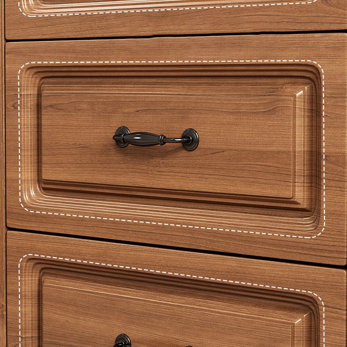 Modern Storage Cabinet Solid Wood Cabinet with Drawer for Home