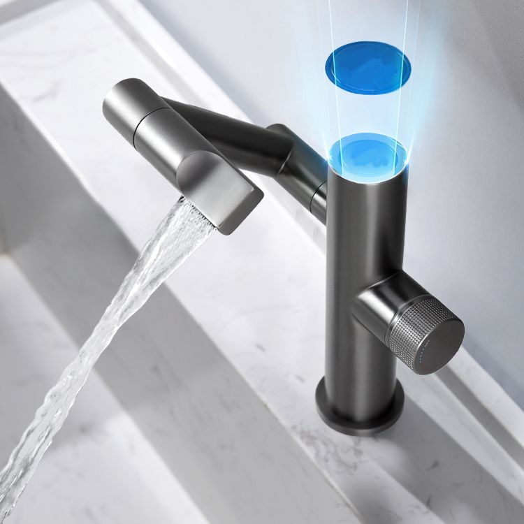 Modern Vessel Sink Faucet Solid Color Vessel Sink Bathroom Faucet