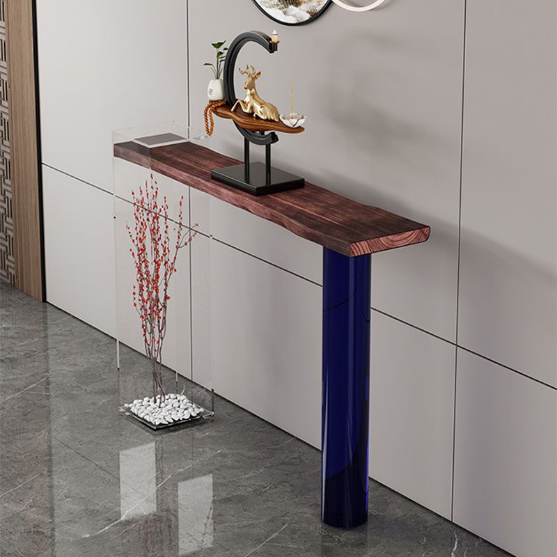 Contemporary Rectangle Shape Console Table Wooden Console Sofa Table