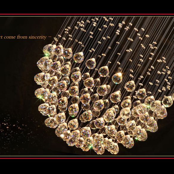 Spiral Droplet Hanging Light Fixtures Modern Simple Stainless Steel Ceiling Pendant for Stairwell