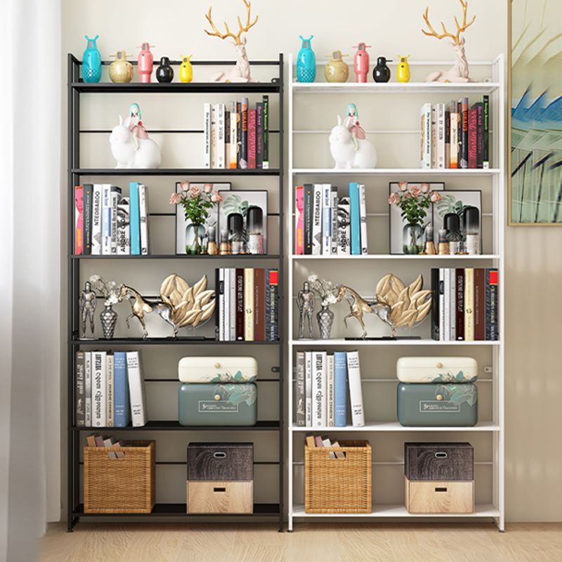 9.84"W Bookshelf Contemporary Style Open Back Bookcase for Home Office