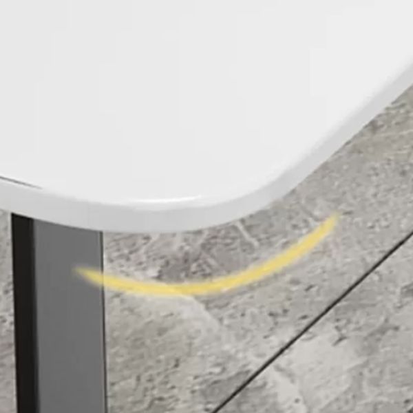 Modern 1/2/5/6/7 Pieces Dining Set Rectangle Stone Dining Table for Dining Room Cafe