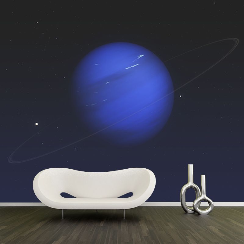 Cosmic Galaxy Illustration Wall Mural Wallpaper for Living Room, Made to Measure