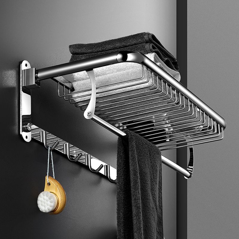 Minimalistic Bathroom Accessory Kit Paper Holder Towel Bar Stainless Steel Bathroom Set