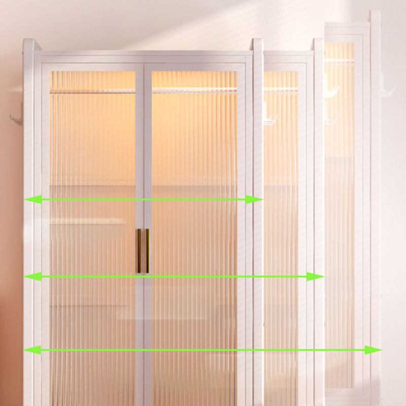 Contemporary Freestanding Wardrobe Home White Wardrobe Closet