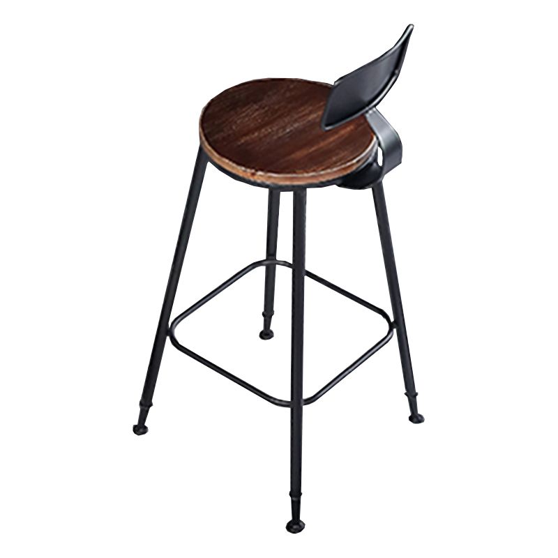 Industrial Solid Wood Pub Dining Set 1/2/5 Pcs Rectangular Pub Set for Home