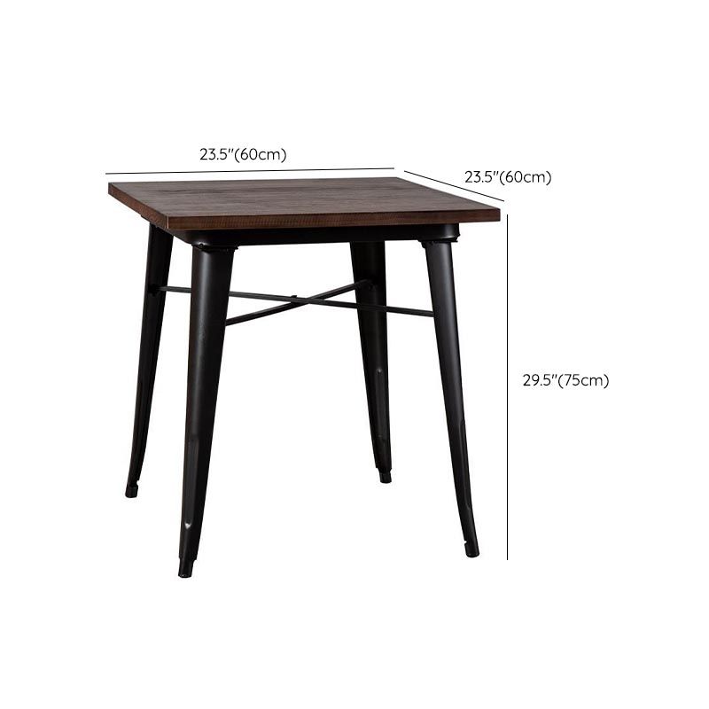 Industrial 1/4/5 Pieces Dining Set Wood Dining Table for Indoor