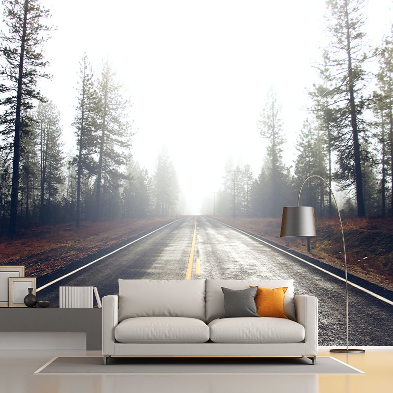 Traffic Photography Mural Wallpaper Decorative Bedroom Wall Mural