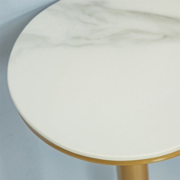 Modern Pub Table Set 1/2/3 Pieces Stone Bar table with Adjustable Stools