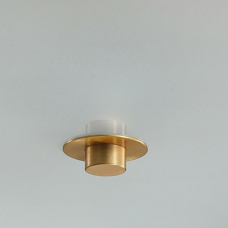 Glass Shaded Ceiling Light Fixture Modern LED Ceiling Flush Mount