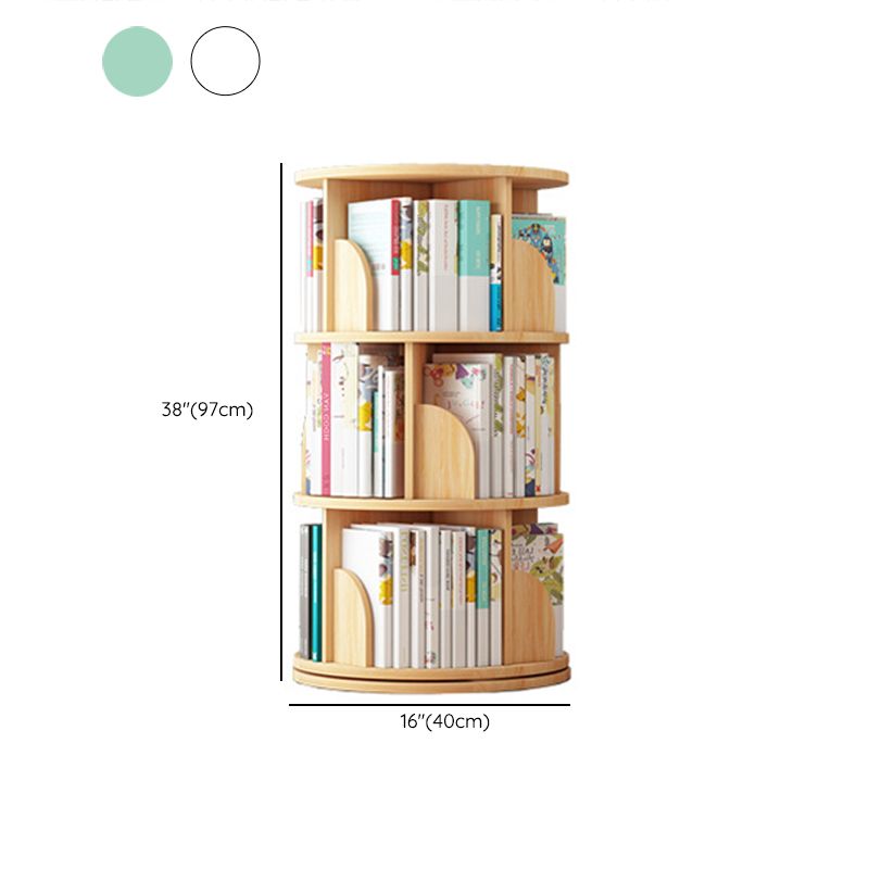 Engineered Wood Bookshelf Standard Contemporary Closed Back Bookcase