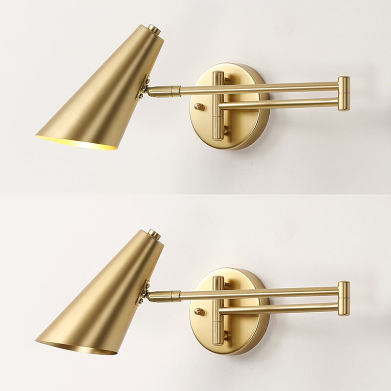 Metalen wandlamp lamp SCONCE Dual Jointed arm