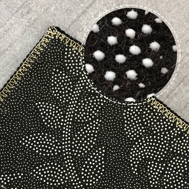 Light Pink Nordic Rug Polyester Color Piece Rug Washable Rug for Living Room