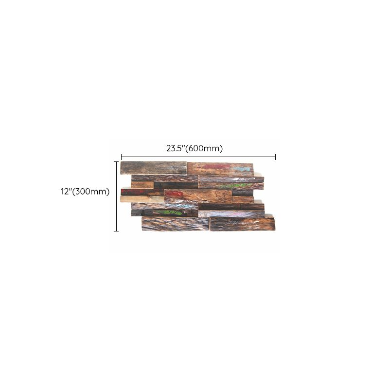 Wall Paneling Wood Shiplap Mosaic Modern Indoor Wall Paneling