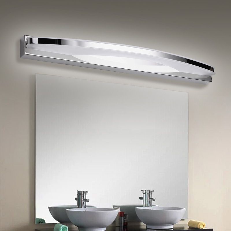 Ovale Eitelkeit Wandleuchten moderne Einfachheit Acryl Eitelkeit Leuchten für Badezimmer