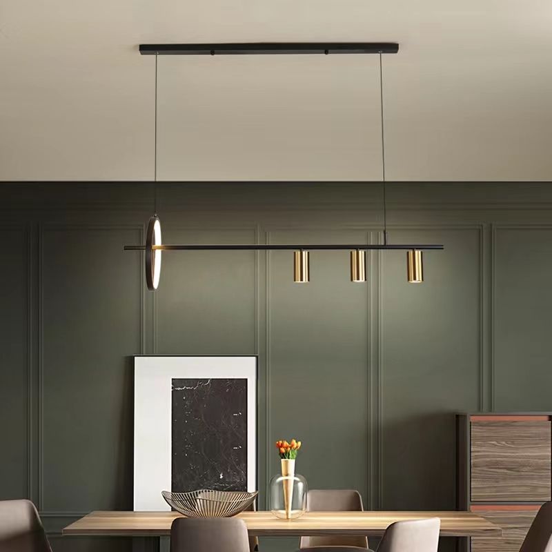 Lámparas de geometría de estilo moderno lámparas de metal lámparas de metal lámparas