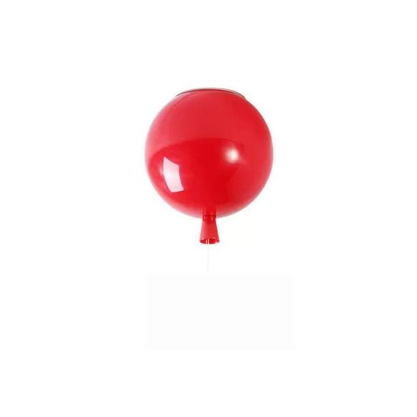 Acrylic Balloon Shaped Flush Mount Light Acrylic Single Light Kids Creative Ceiling Lamp