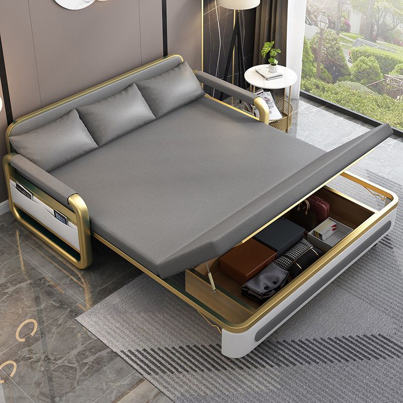 Pillow Included Sofa Futon Cushion Back Foldable Futon Sofa Bed