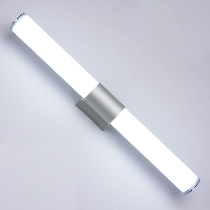 Simplicity Cylindrical Wall Light Sconce Acrylic Wall Light Fixtures for Bathroom