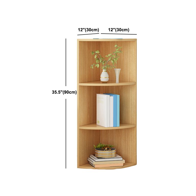 Wood 11.81" Wide Accent Chest with Shelves Contemporary Chest