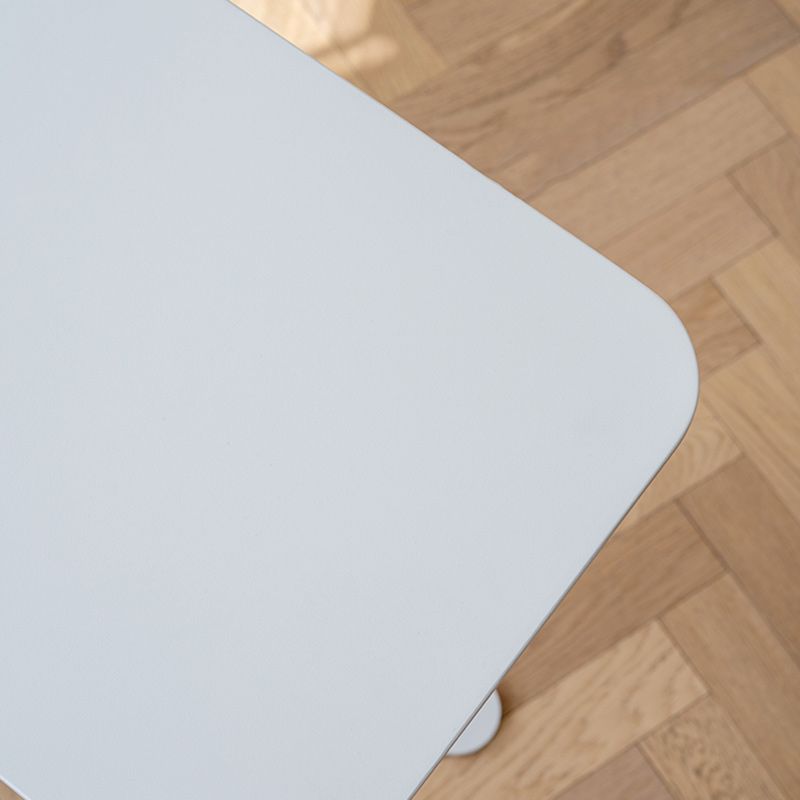 13" Wide Contemporary Corner Table Metal Rectangular Accent Side Table