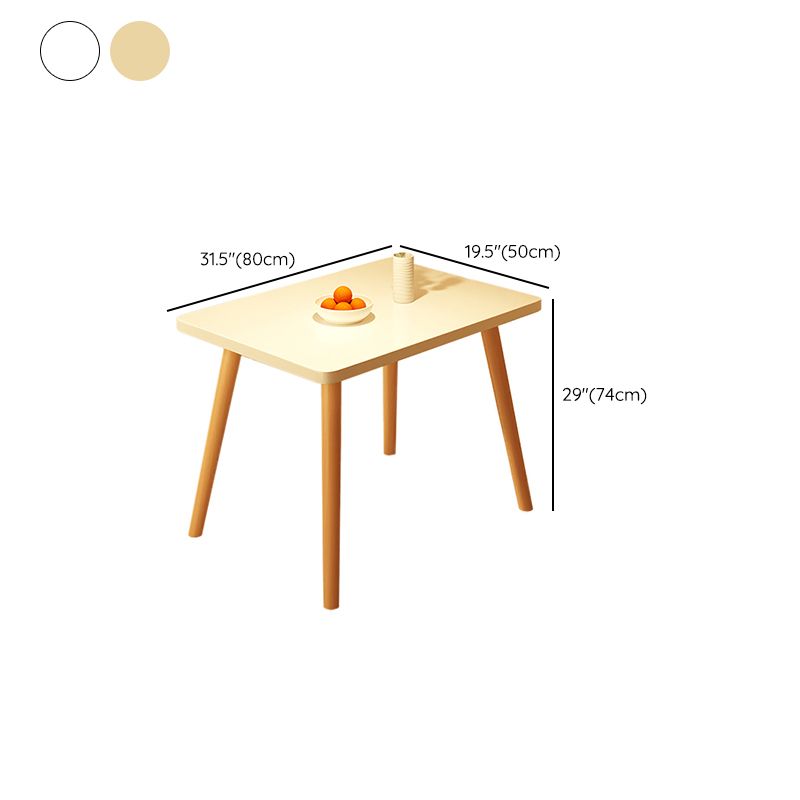 Modern Table Tripod Base Dining Table for Kitchen Dining Room